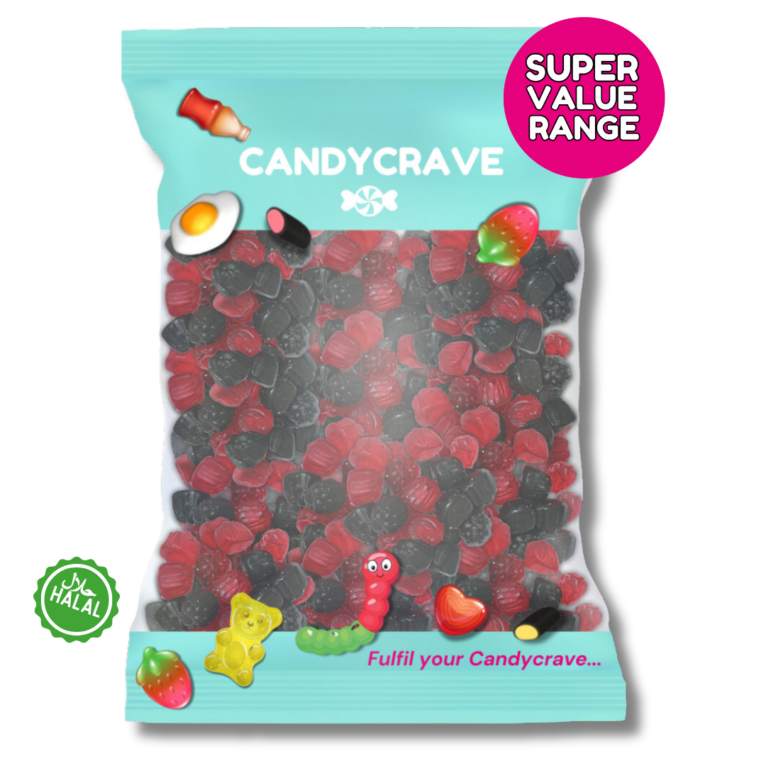 Candycrave Super Value Juicy Berries 1Kg