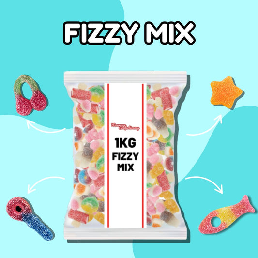 3Kg Fizzy, Jelly and Blue Sweet Assortment