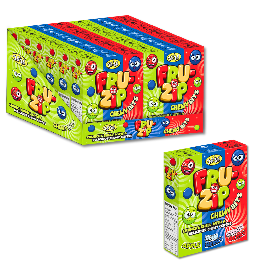 American Continental FruZip 3 in One 12x60g