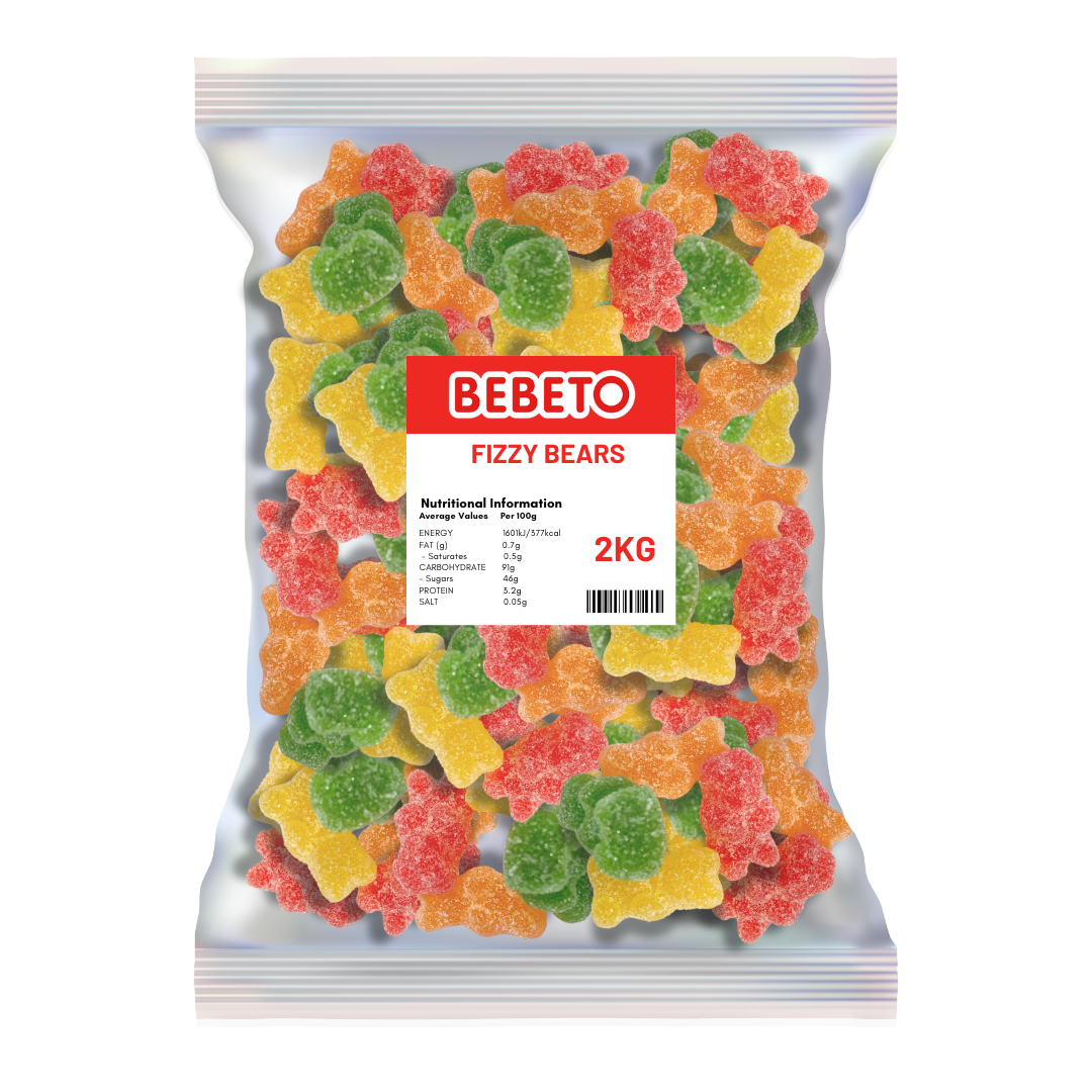 Bebeto Fizzy Bears 2Kg