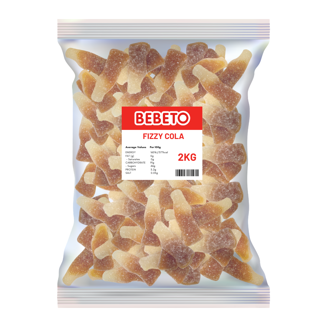 Bebeto Large Fizzy Cola Bottle 2Kg