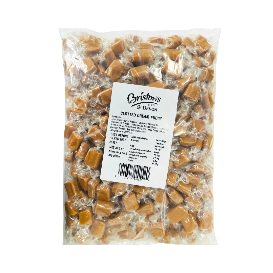 Bristows Clotted Cream Fudge 3kg
