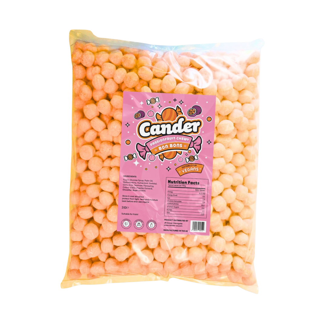 Cander Passionfruit Bon Bons 3kg
