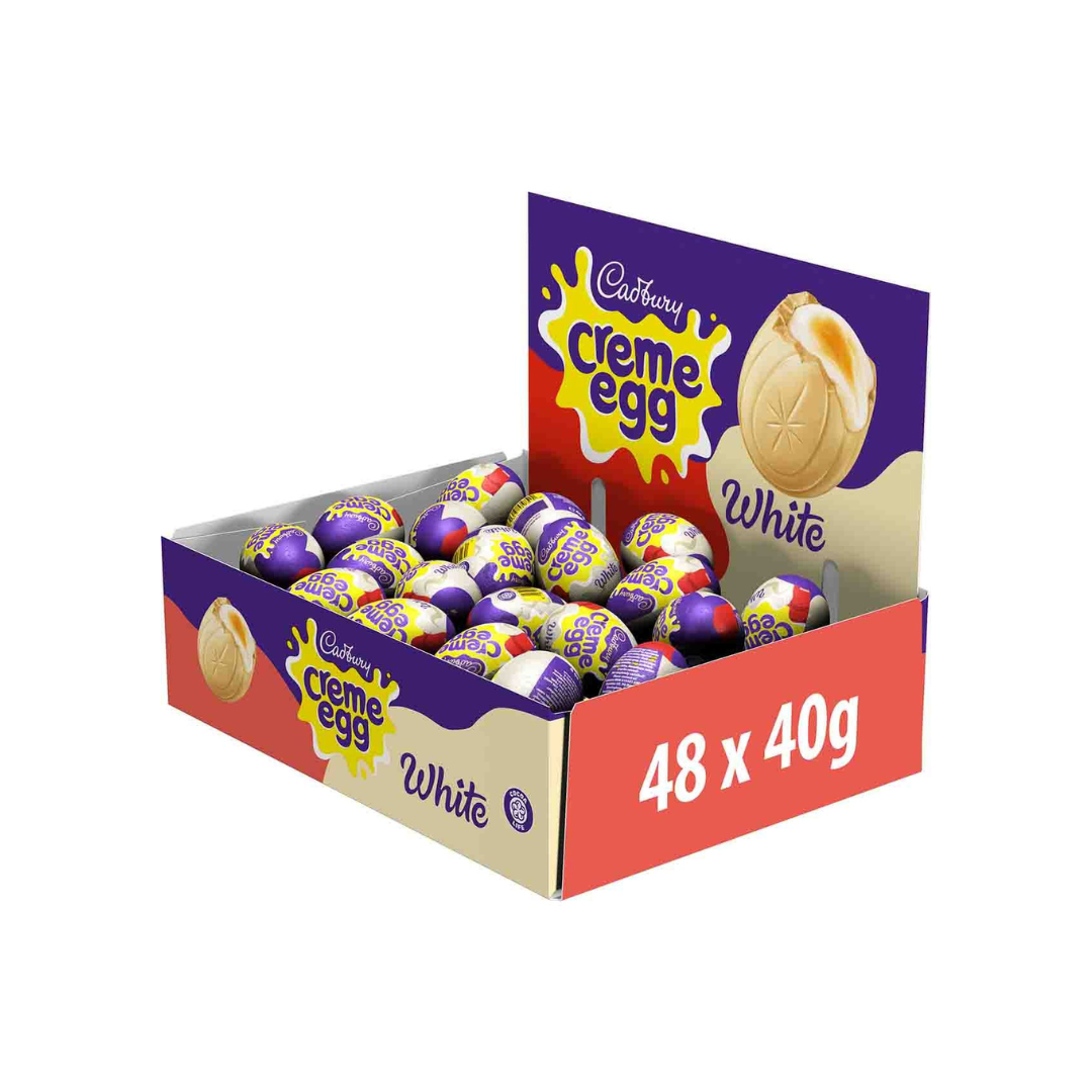 Cadbury White Creme Egg 48X40G