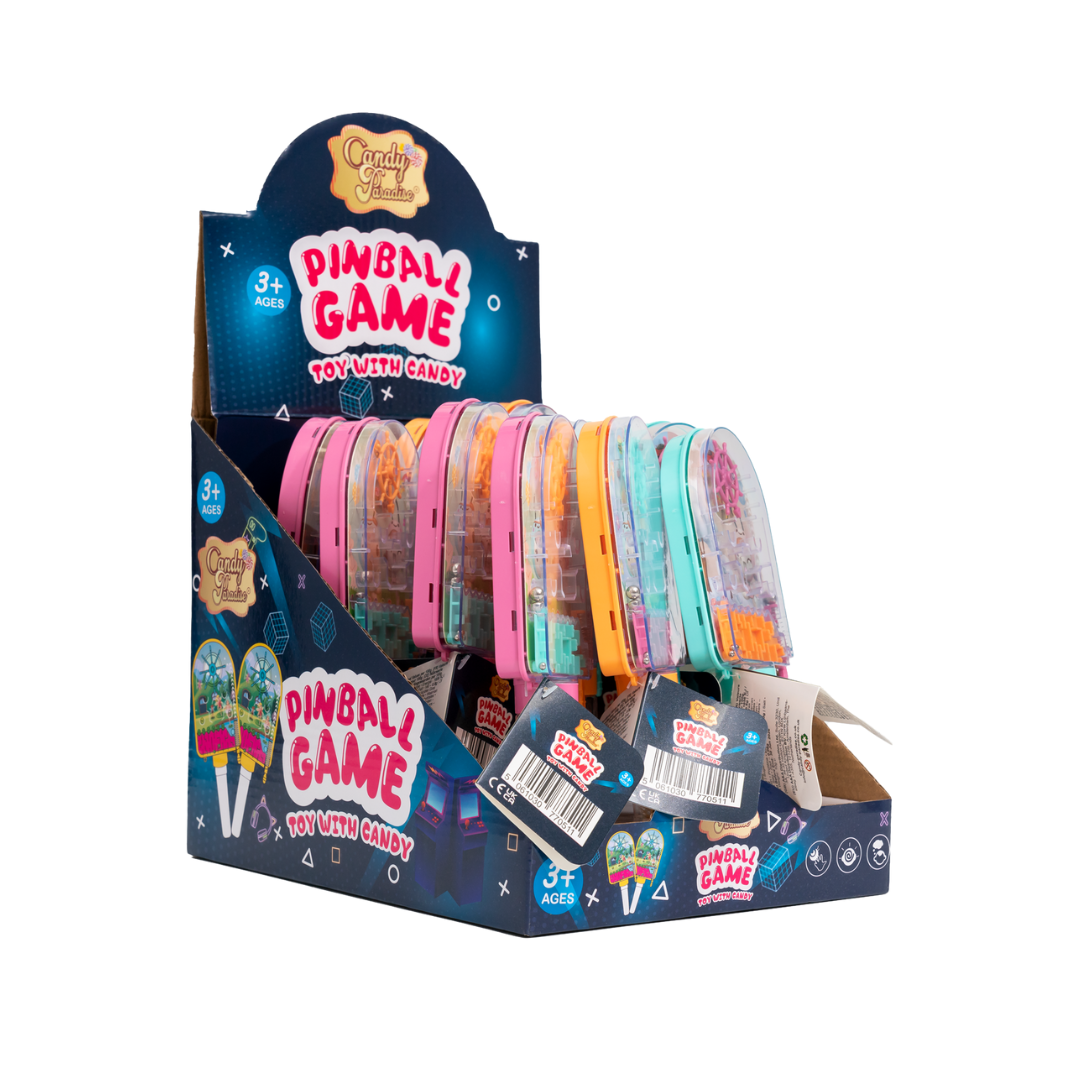 Candy Paradise Pinball Machine Toy With Candy 12x10g