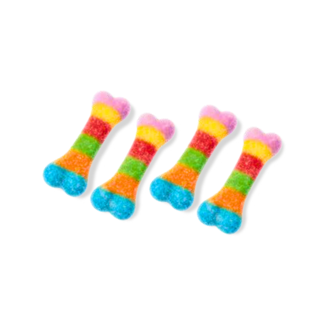 Dulceplus Sour Multicolour Bones 1kg