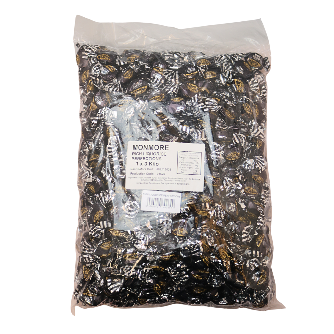 Buchanans Liquorice Toffee 3kg Bag