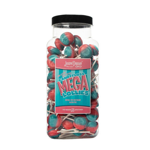 Dobson Candy Floss Lolly 90 Count Jar