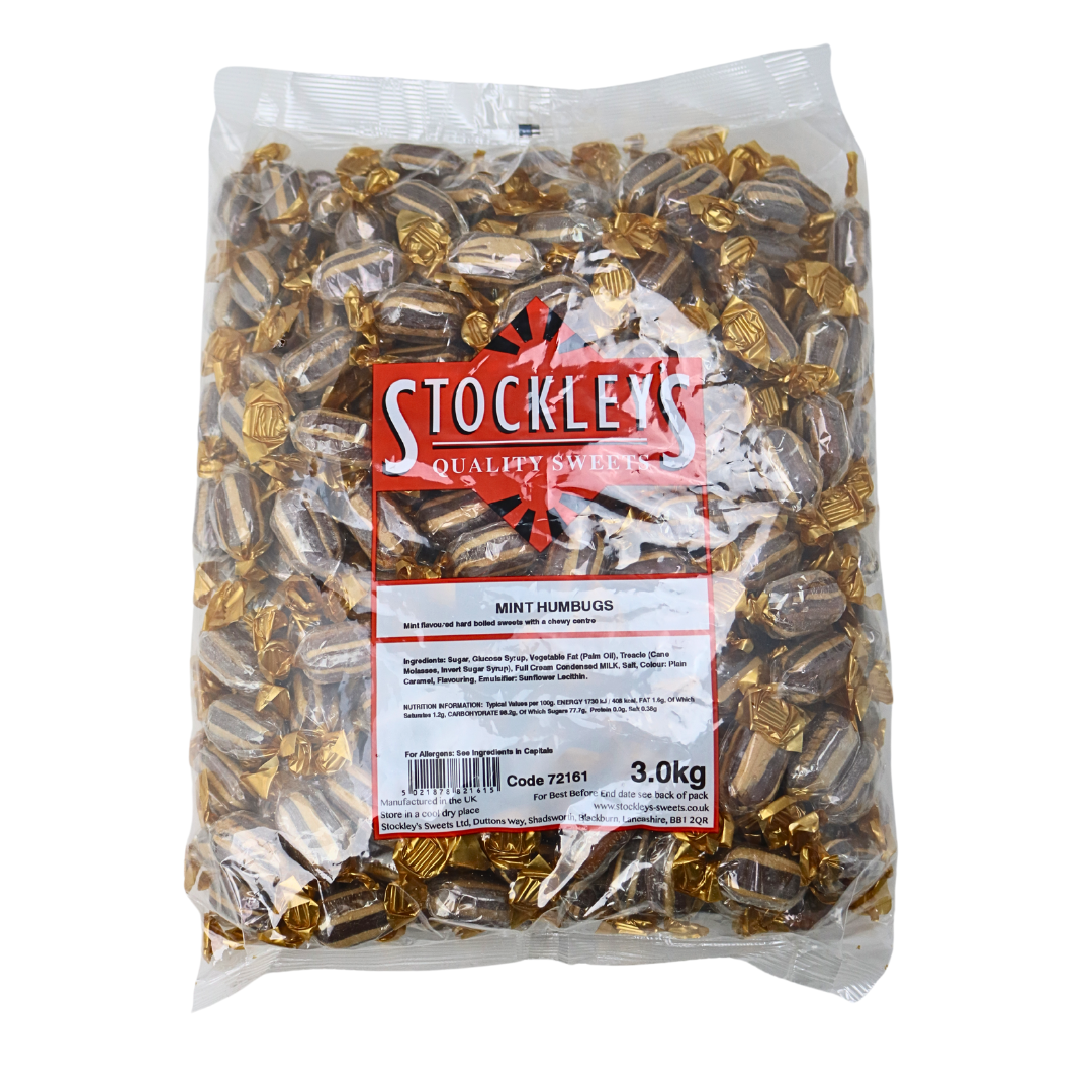 Stockleys Mint Humbug 3Kg