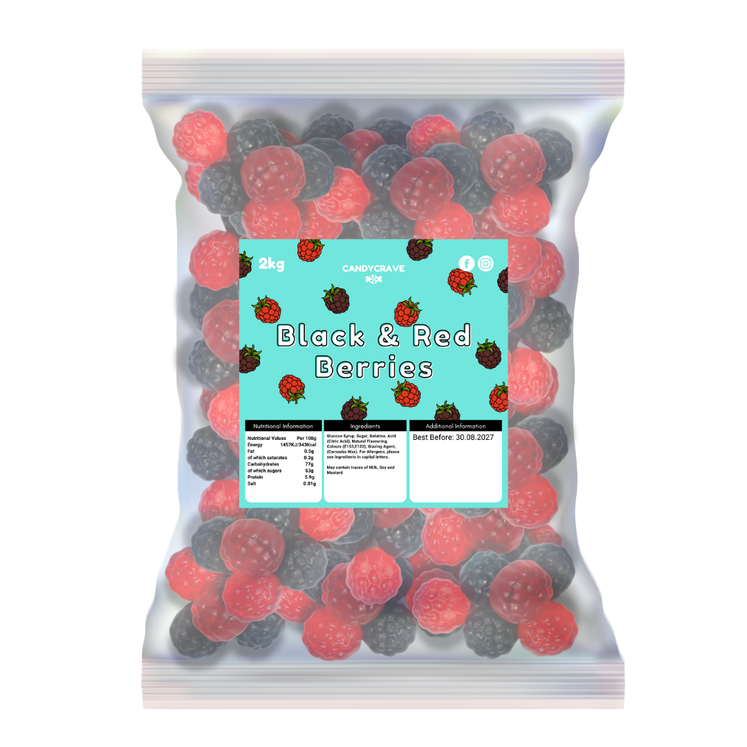 Candycrave Black and Red berries 2kg