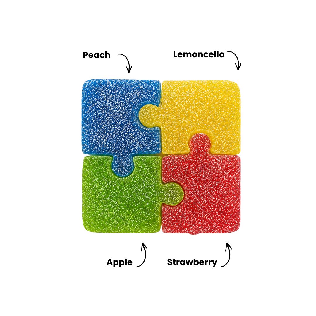 Candycrave Vegan Fizzy Puzzle Pieces 2kg
