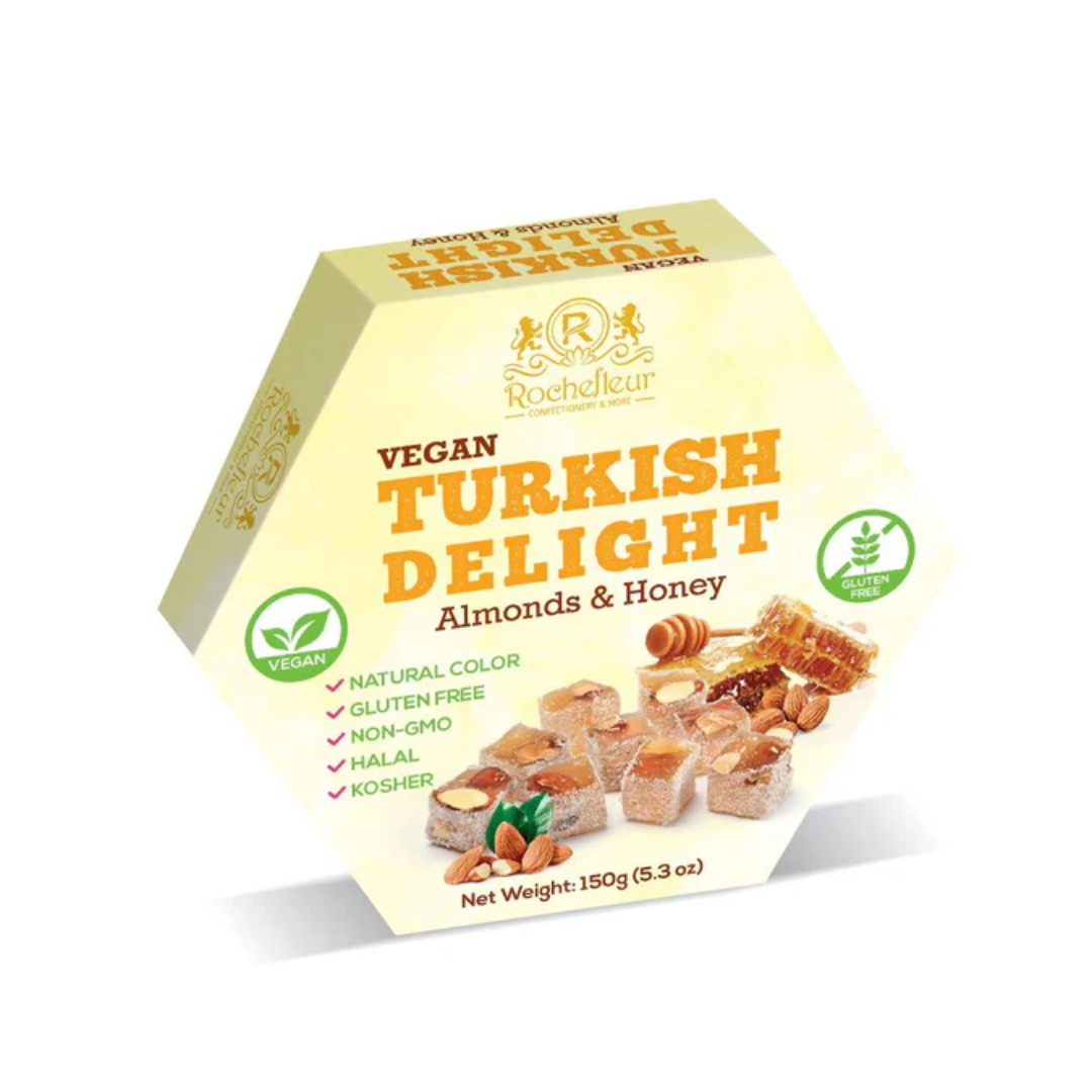 Rochefleur Turkish Delight Almond and Honey 8x150g