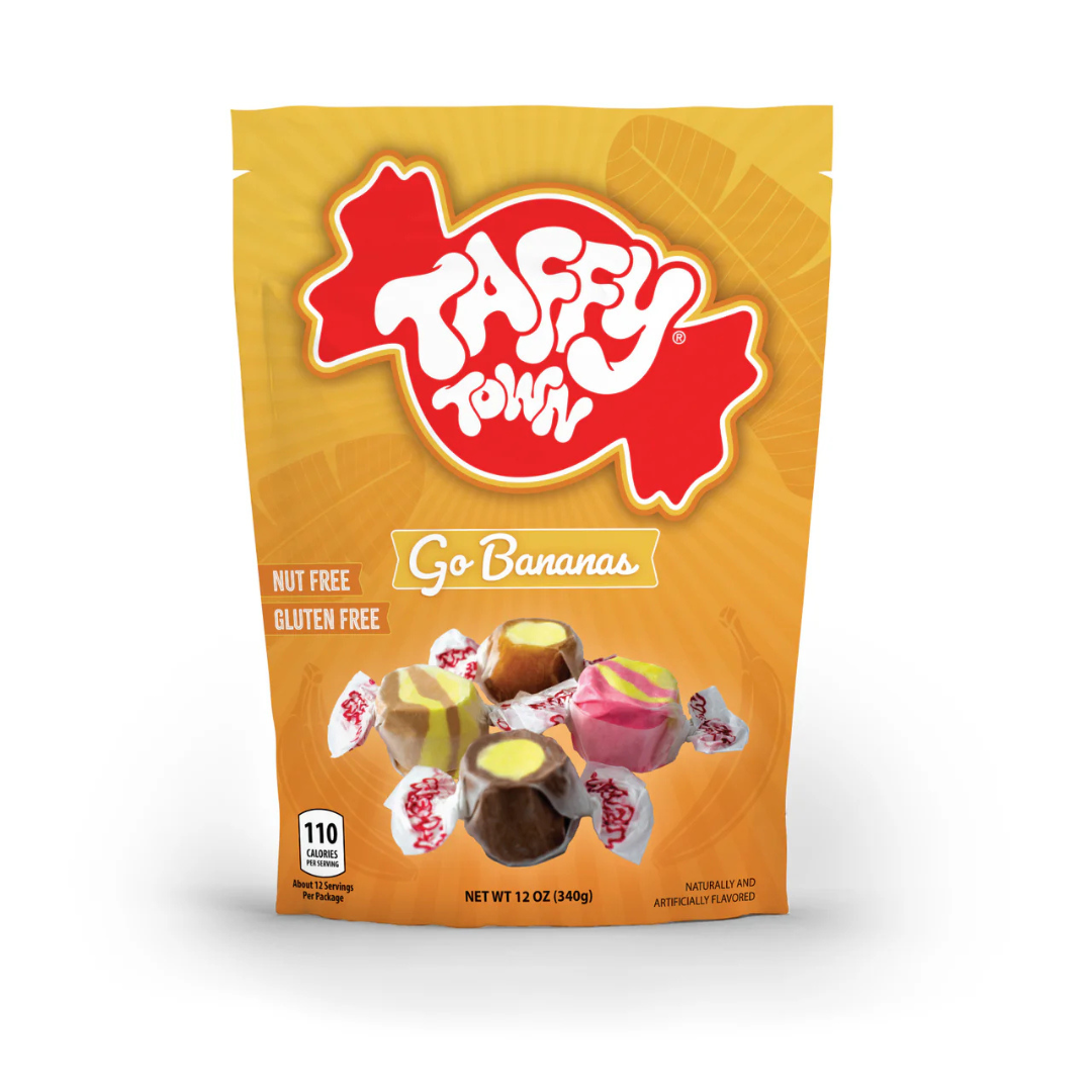 Taffy Town Go Banana Salt Water Taffy 12x99g
