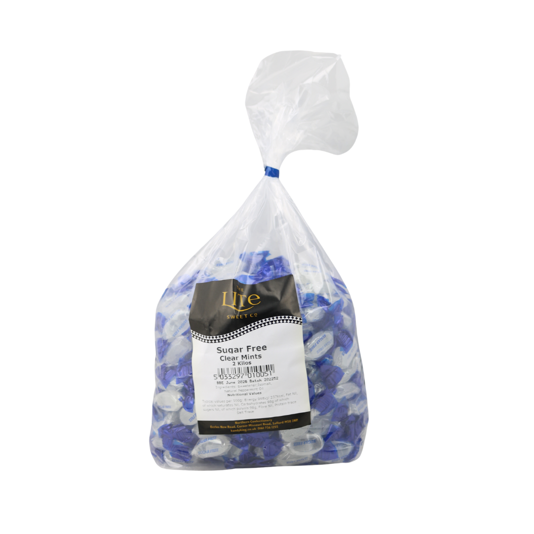Lite Sugar Free Clear Mints 2kg