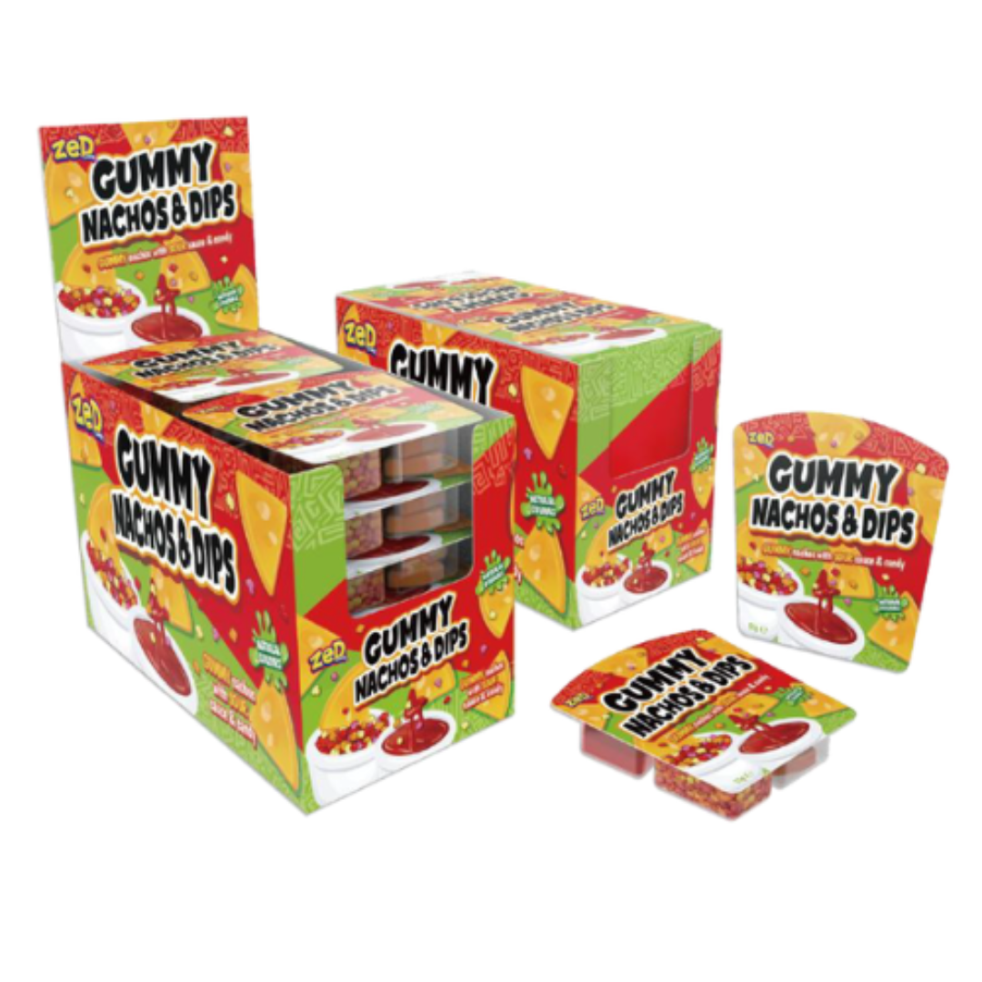 sweet Zed Candy Gummy Nachos & Dips 9X12 – Candycrave