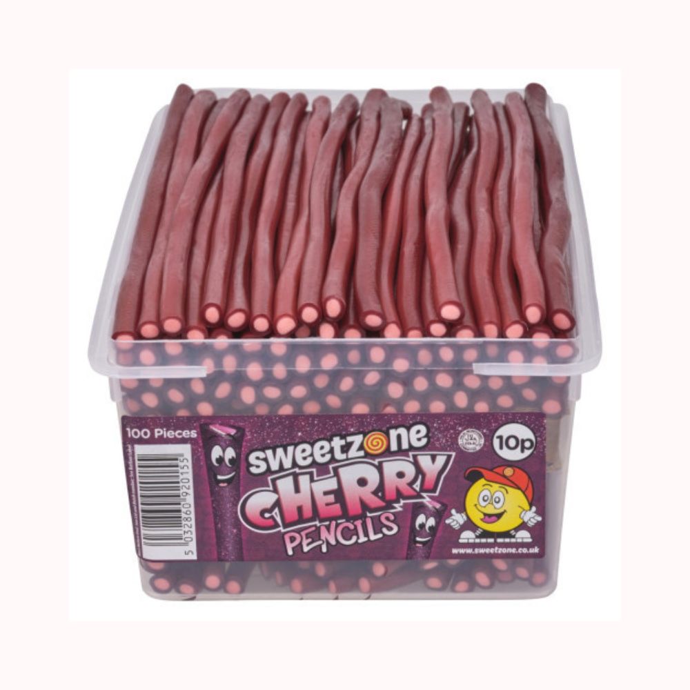 Sweetzone Cherry Pencils Tub 100X10P