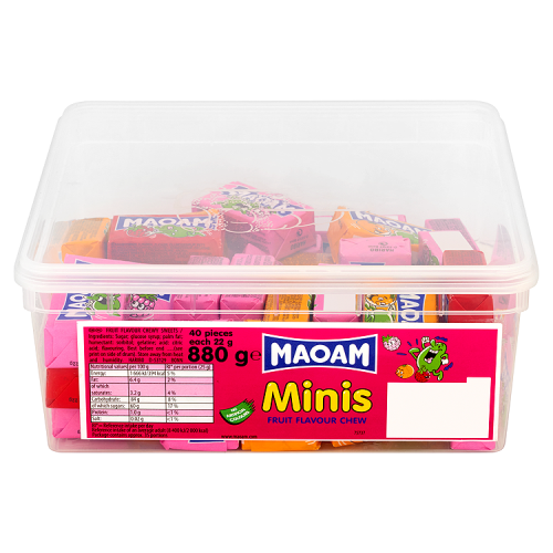 Haribo Maoam Minis – Fruity Chews Without Artificial Colours