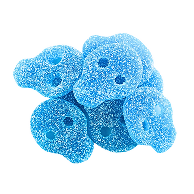 Candycrave Vegan Fizzy Blue Skulls 2kg