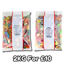 Load image into Gallery viewer, 2Kg Fizzy And Jelly Sweet Assortment Bundle