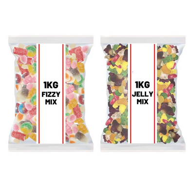 2 For £10 1kg Pick N Mix Sweets Fizzy & Jelly