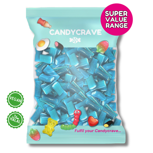 Candycrave Super Value Blue Raspberry Pencils 1Kg