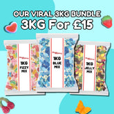 3Kg Fizzy, Jelly and Blue Sweet Assortment