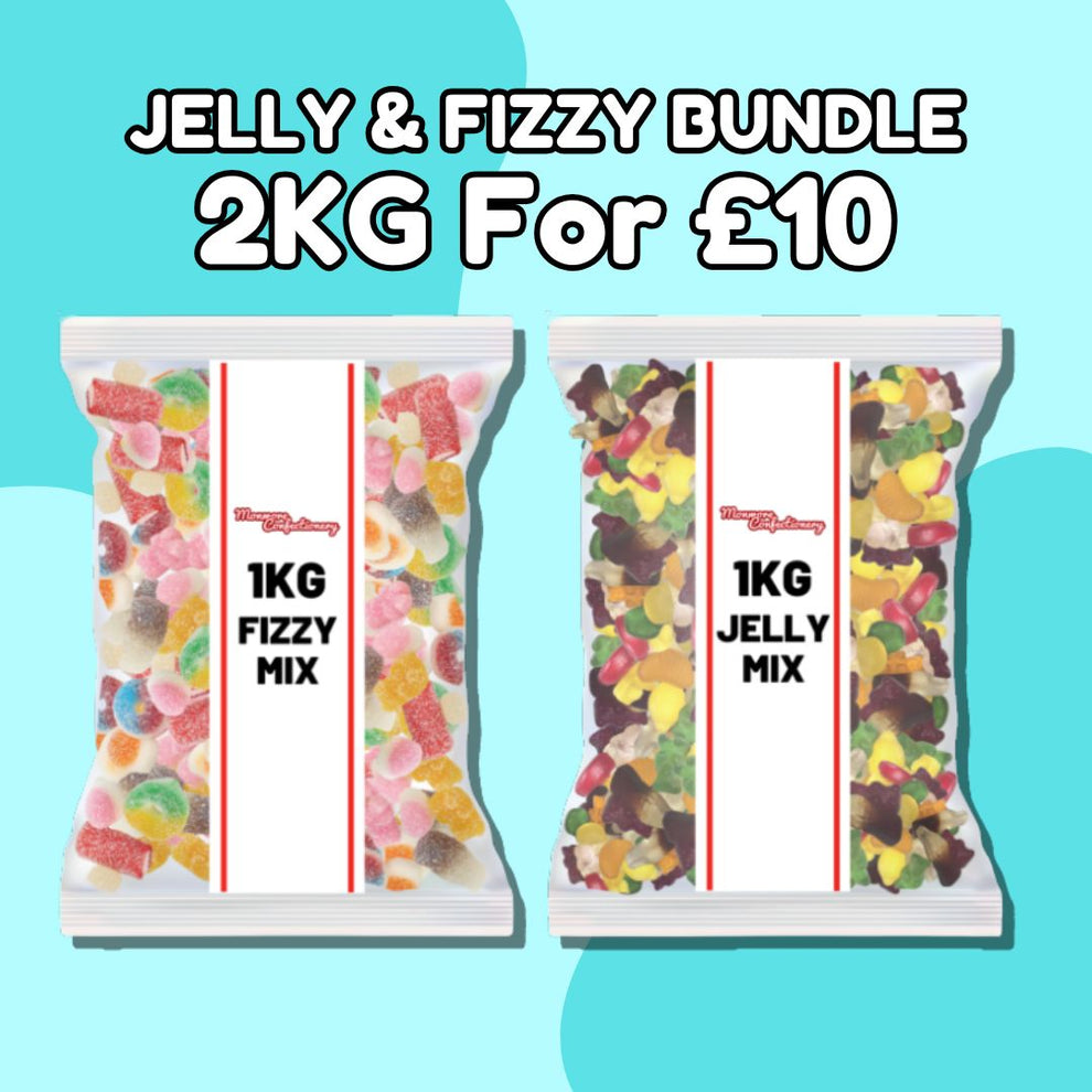 2Kg Fizzy And Jelly Sweet Assortment Bundle from Candycrave