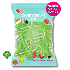 Candycrave Super Value Green Crocodiles 1Kg