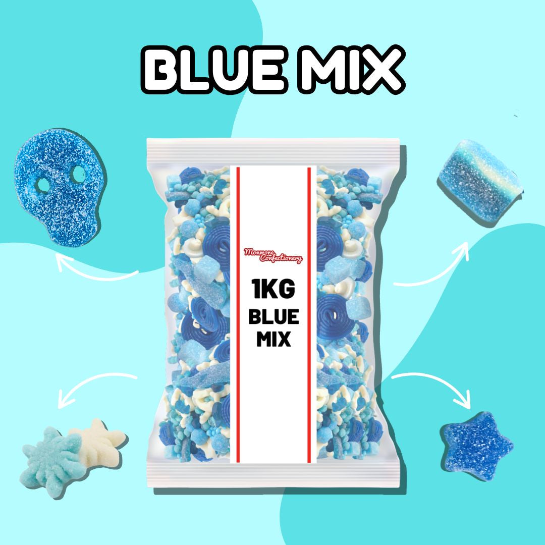 3Kg Fizzy, Jelly and Blue Sweet Assortment