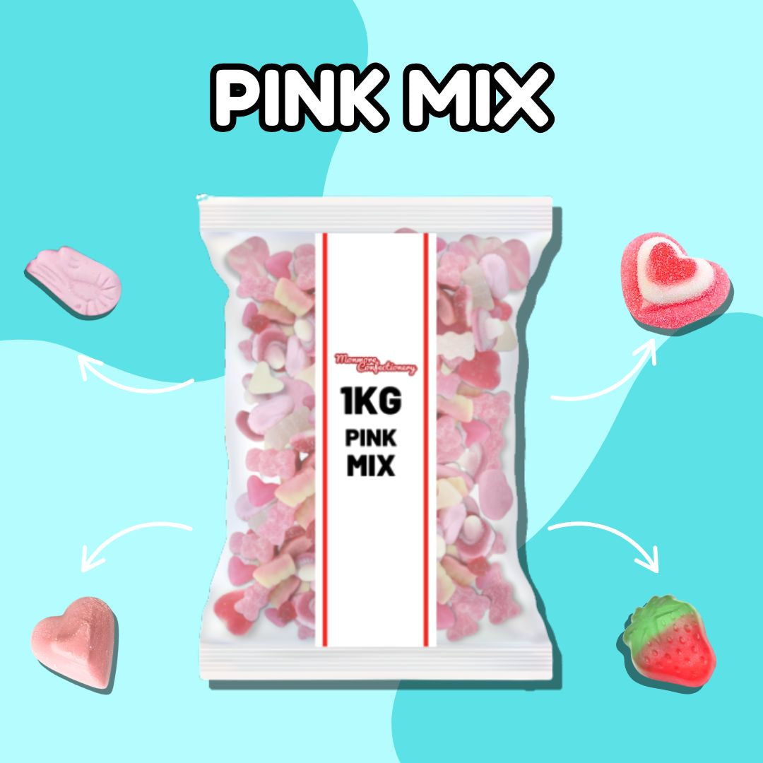 4Kg Fizzy, Jelly, Blue and Pink Sweet Assortment