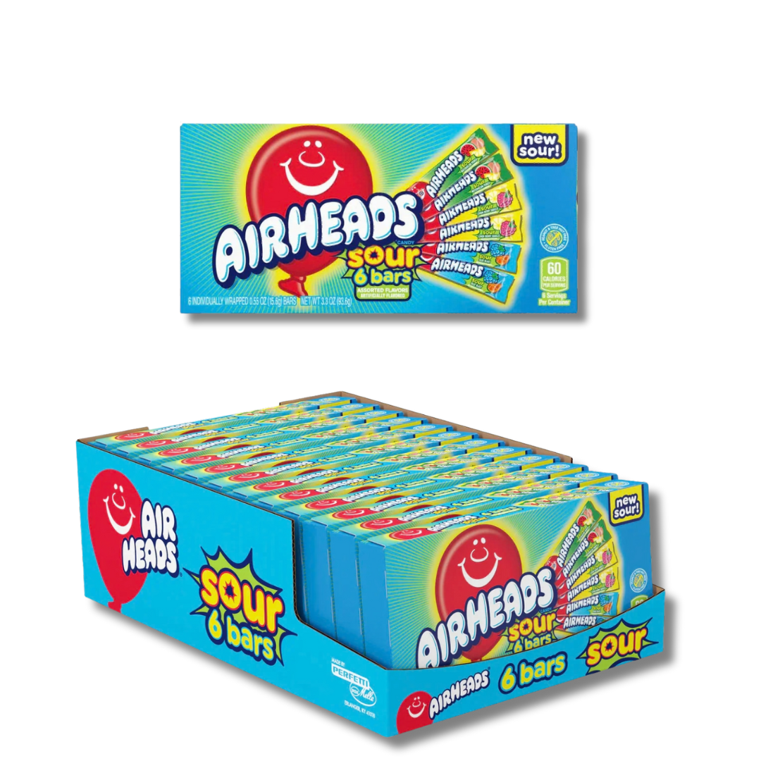 Airheads Sour Theater Box 12 Pack