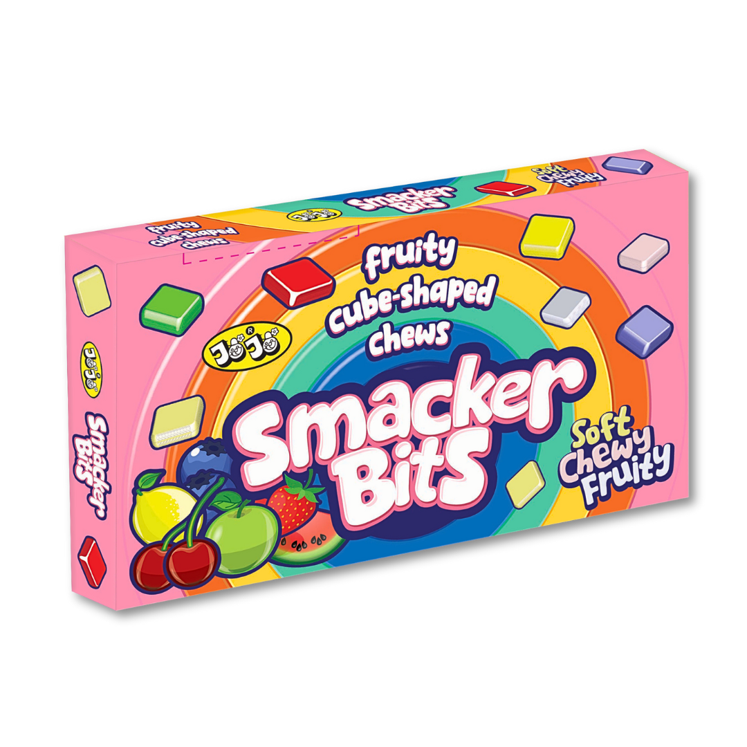 American Continental Smackers Bits Theater Box 12x80g – Candycrave