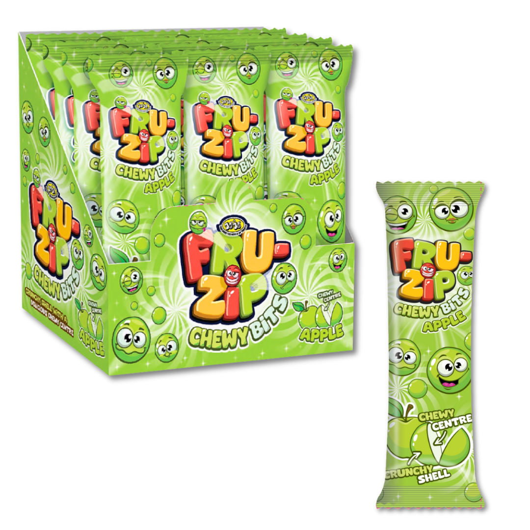 American Continental FruZip Chewy Bits Apple 24x15g