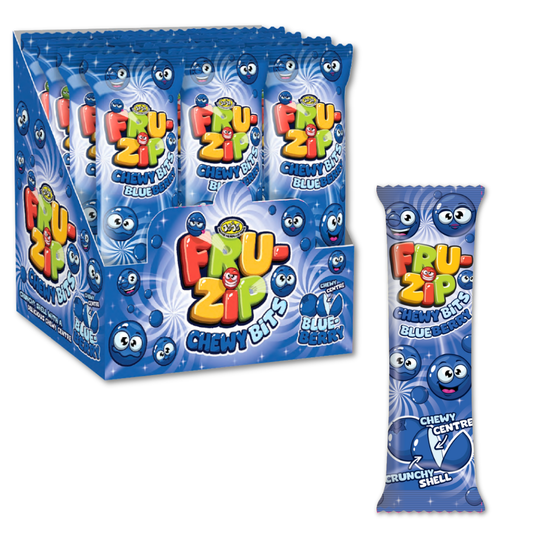 American Continental FruZip Chewy Bits Blueberry 24x15g