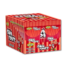Load image into Gallery viewer, American Continental Bubblegum Fries Strawberry with Candy Ketchup 24x30g