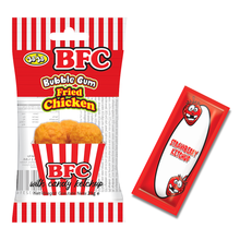 Load image into Gallery viewer, American Continental BFC Bubblegum Fried Chicken with Candy Ketchup 12x21g