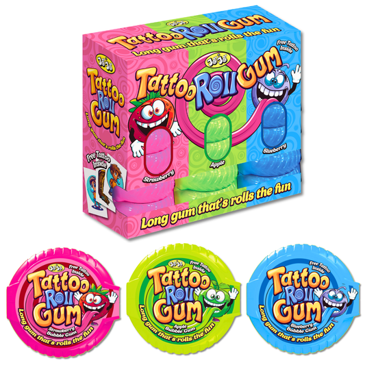 American Continental Tattoo Gum Roll 24x40g