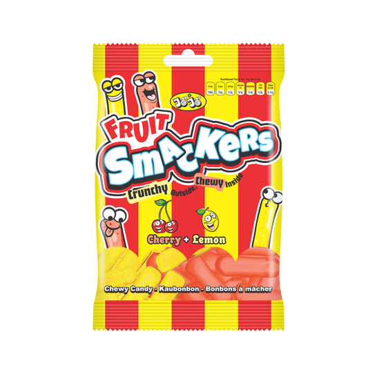 Jojos Fruit Smackers Cherry & Lemon 12x100g