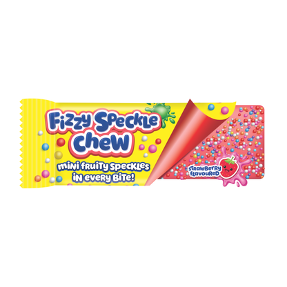 Jojos Mini Fizzy Speckle Chew Bags 12x96g