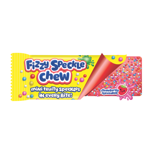 Jojos Mini Fizzy Speckle Chew Bags 12x96g