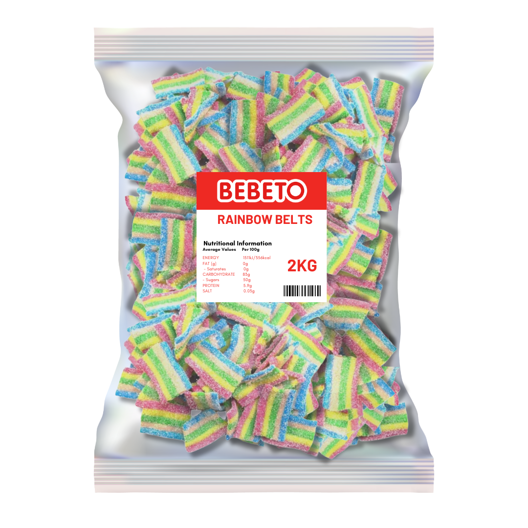 Bebeto Rainbow Belts 2Kg
