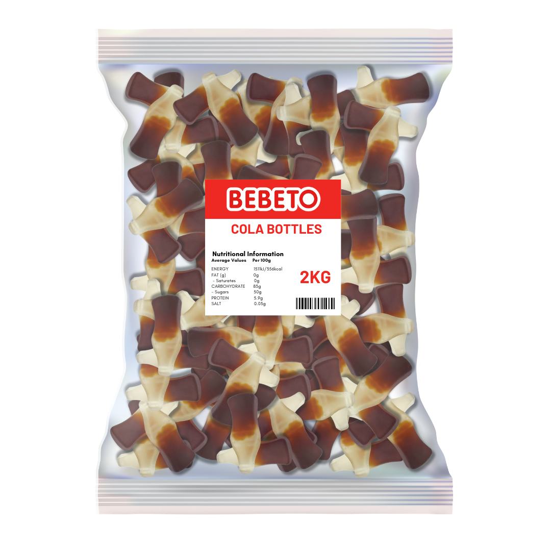 Bebeto Cola Bottles 2Kg