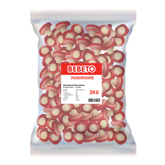 Bebeto Pink Mushrooms 2Kg