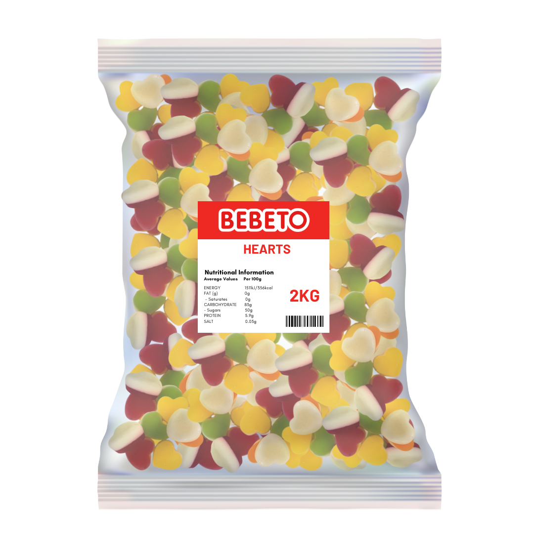 Bebeto Hearts 2Kg