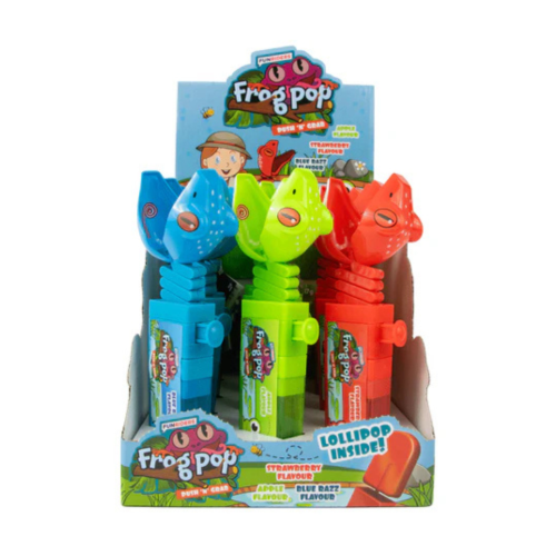 Frog-Shaped Lollipop Containers | Candycrave