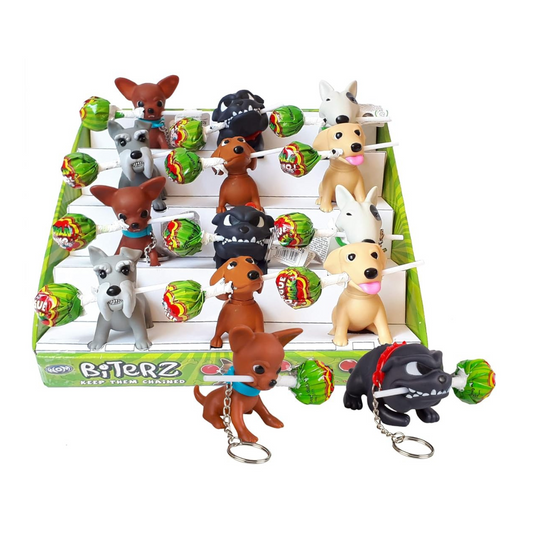 Biterz Lollipop with Keychain 12pcs