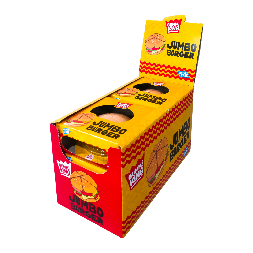 Bip Gummi King Jumbo Burger 6x88g