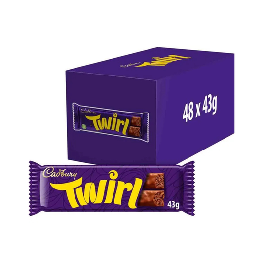 Cadbury Twirl Bars 48x43g