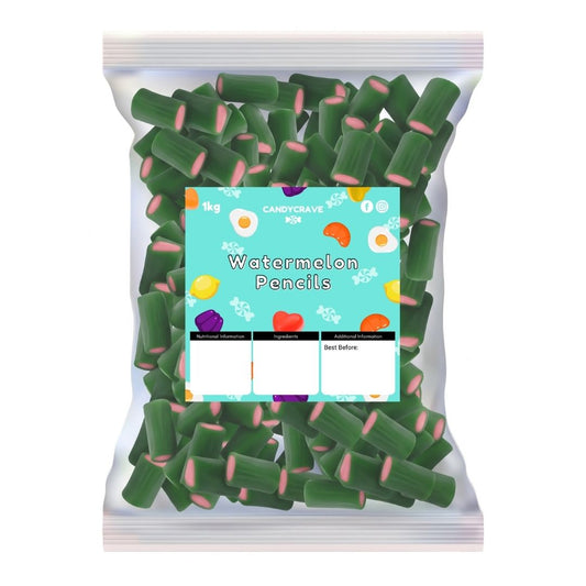 1kg Candycrave Super Value Watermelon Pencils