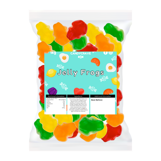 Candycrave Super Value Jelly Frogs 1kg